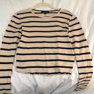 Topshop striped shirt
